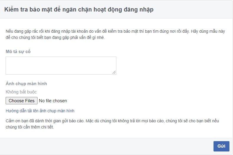 Hướng dẫn Mở khóa Facebook vì chia sẽ link xxx 9 Kiểm tra bảo mật đăng nhập