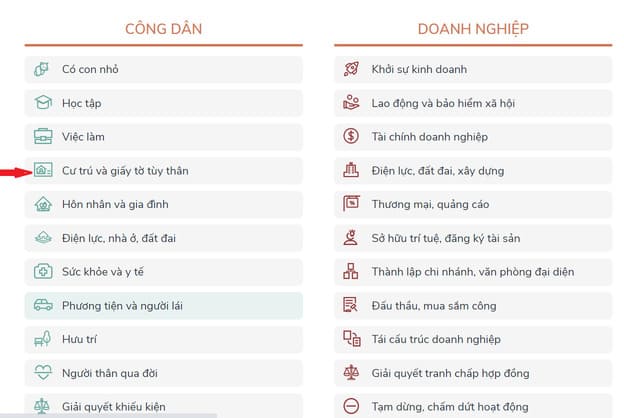 Hướng dẫn đăng ký CCCD online ngay tại nhà 19