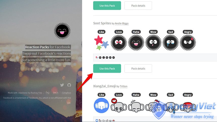 Hướng dẫn tự thay đổi biểu tượng cảm xúc trên Facebook 8