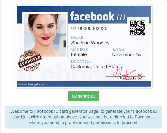 Hướng dẫn tạo Facebook ID Card 8 1