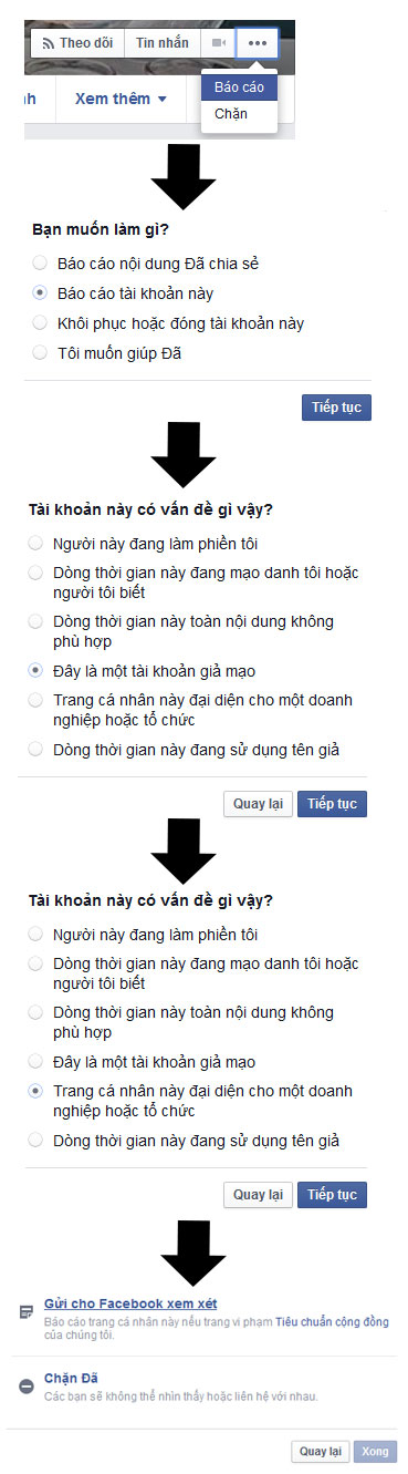 HƯỚNG DẪN TOÀN BỘ CÁC CÁCH THỨC REPORT / RIP FACEBOOK 2015 9 HƯỚNG DẪN TOÀN BỘ CÁC CÁCH THỨC REPORT / RIP FACEBOOK 2015 6
