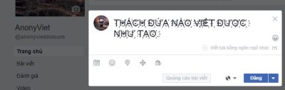 Hướng dẫn viết chữ kiểu lạ Faceboook 2018 10 Hướng dẫn viết chữ kiểu lạ Faceboook