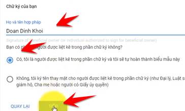 Hướng dẫn xác minh Thuế Google Adsense Việt Nam mới nhất 28 Chứng nhận