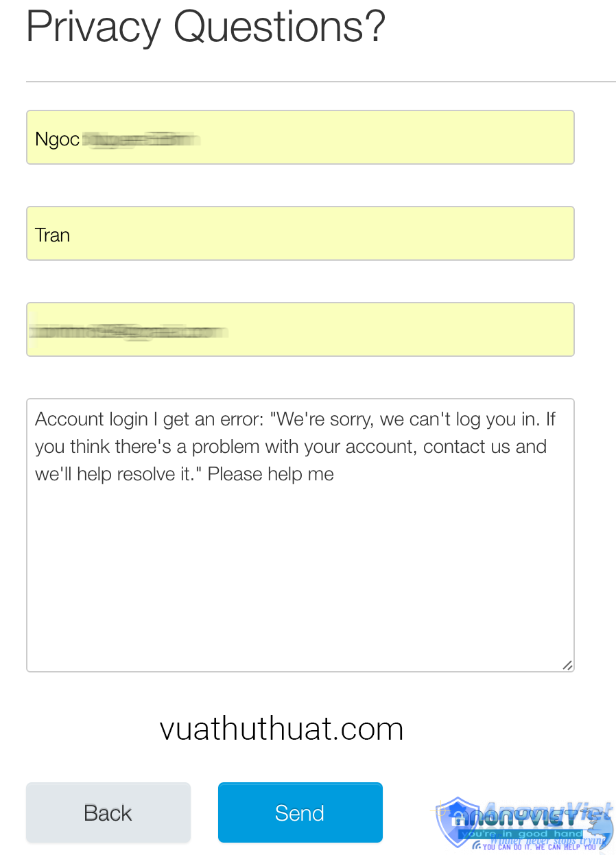 Khắc phục lỗi không vào được Paypal 10