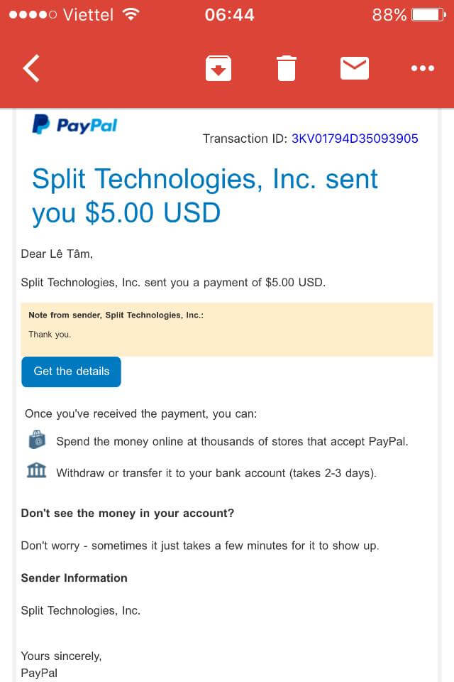 Kiếm 5$ Paypal trong 3 phút với Iphone 12 Kiếm 5$ Paypal trong 3 phút với Iphone 8