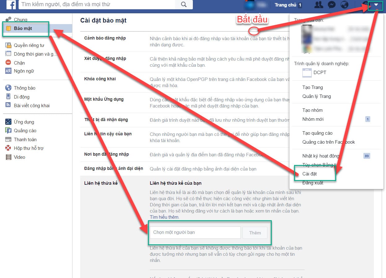 Làm thế nào để tự động xóa tài khoản Facebook sau khi bạn chết 4