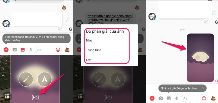 Messenger cho phép gửi ảnh HD - Chất Lượng Cao 10 Messenger cho phép gửi ảnh HD - Chất Lượng Cao 7