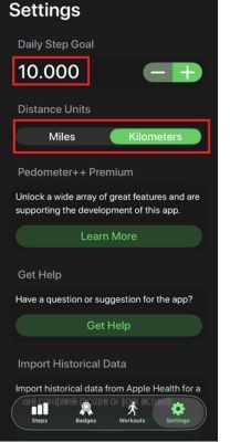 Mẹo ghim bộ đếm số bước lên màn hình iPhone để theo dõi sức khỏe 14 Nhấn vào mục Settings