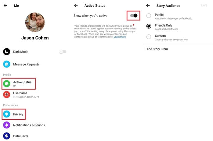 Những mẹo hay của Messenger có thể bạn chưa biết 30 tat che do online