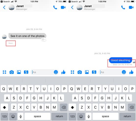 Những mẹo hay của Messenger có thể bạn chưa biết 32 Kiểm tra tin nhắn đã được đọc chưa