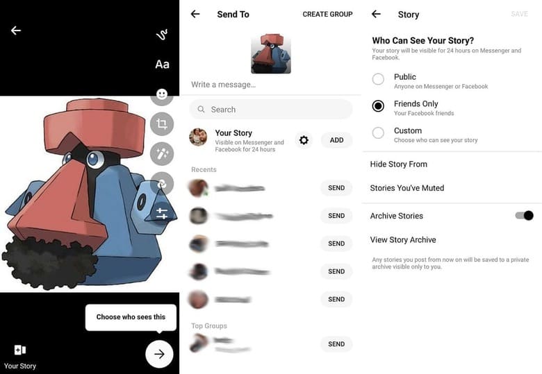 Những mẹo hay của Messenger có thể bạn chưa biết 27 tao cau chuyen va tin nhan video