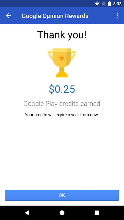 Kiếm được khoản tín dụng Google Play