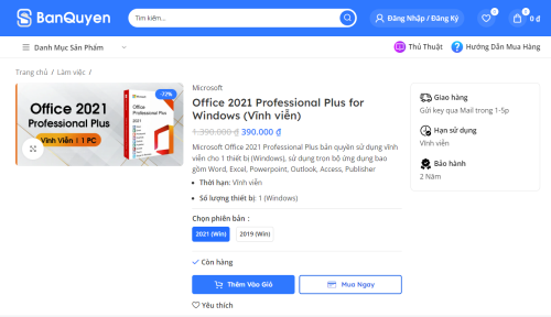 Tại sao nên mua Office 2021 bản quyền? 5 lợi ích vượt trội không thể bỏ qua 8