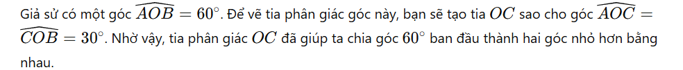 Tia phân giác là gì? Định nghĩa và cách xác định Tia phân giác 5 Tia phân giác
