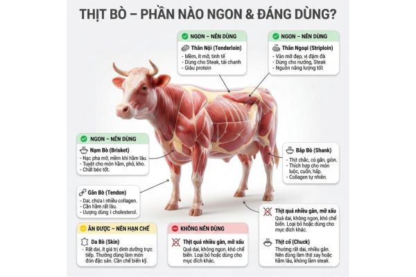 Prompt tạo Infographic thực phẩm