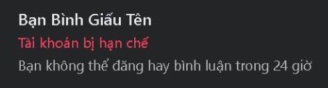Tính năng "Trạng thái tài khoản" Facebook là gì? 8 Tài khoản bị hạn chế