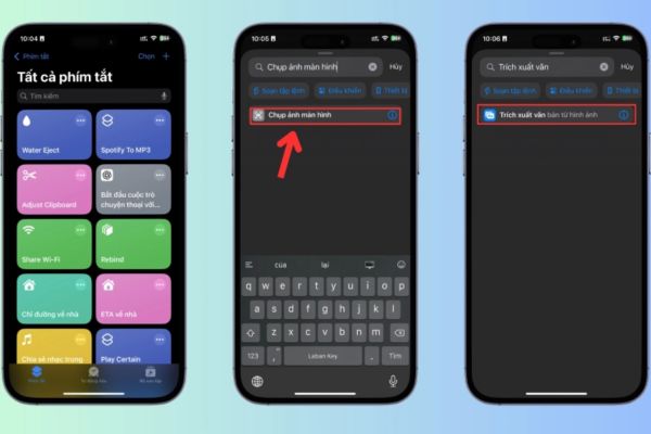 Tạo phím tắt chặn cuộc gọi rác trên iPhone chỉ với vài bước đơn giản 11 Tìm “Trích xuất văn bản từ hình ảnh”