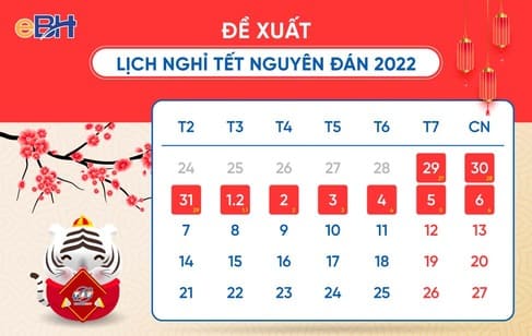 lich nghi tet 2022